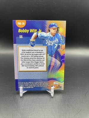 2026 Topps Series 1 Bobby Witt Jr. Titans Of The Game #TOG-16 | eBay