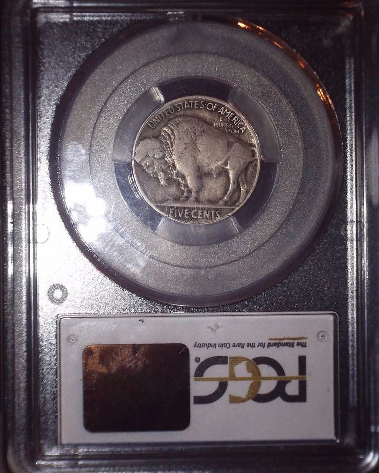 1921-S Buffalo Nickel, PCGS VF20, Semi  Key , Issue Free. Only 1,557,000 Minted - Image 2 of 2