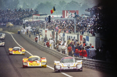 Jan Lammers John Colum Jaguar XJR-9 LM - Jaguar TWR Le Mans 1988 Old Photo 3