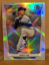 2014 Zach Lee Silver Refractor Rookie Rc Bowman Chrome Mini