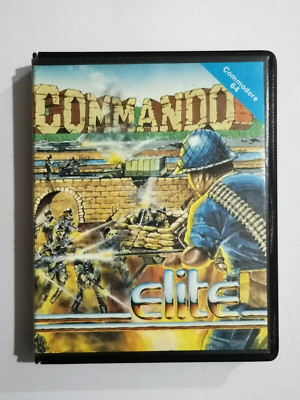 **RAR** Commodore 64 Commando Spiel von Elite - 1. Version - getestet funktioniert