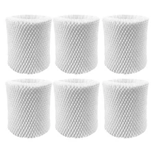 Nispira Wick Humidifier Filter Replacement for Canopy Bedside Humidifier, 6 Pack