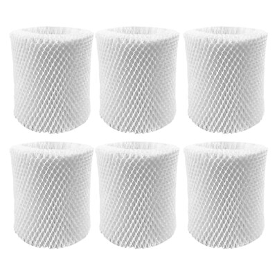 Nispira Wick Humidifier Filter Replacement for Canopy Bedside Humidifier, 6 Pack