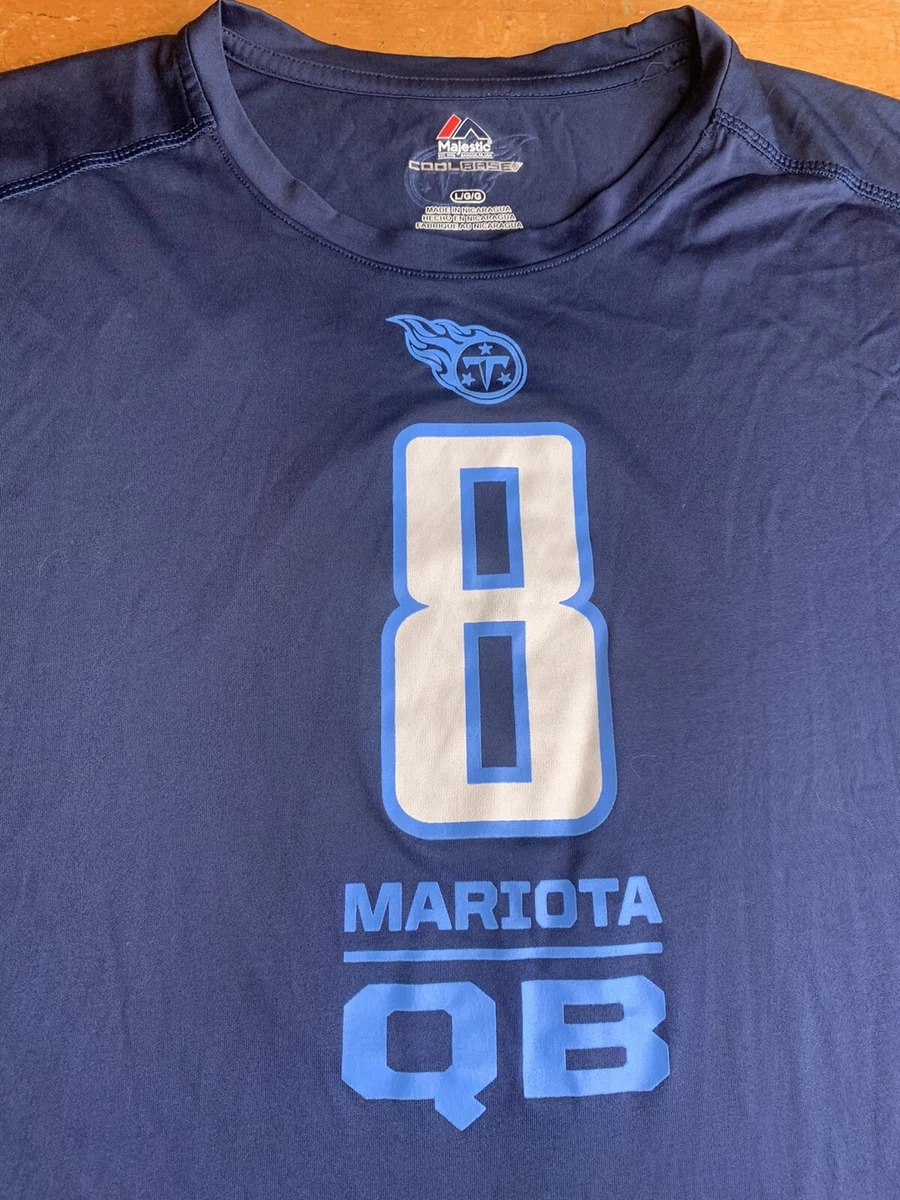 Marcus mariota best sale titans shirt