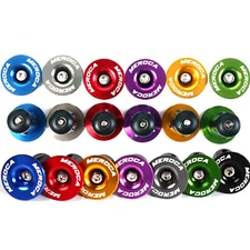 2pcs Bike Bar End Plugs Aluminum MTB Road Bicycle Grip Anti-slip Firm Handlebar