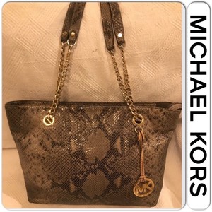 MK python tote