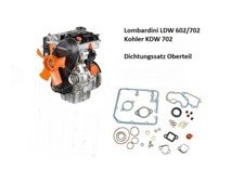 Kit guarnizioni Lombardini LDW 602 702 Kohler KDW 702 anche LDW Marine 602/702