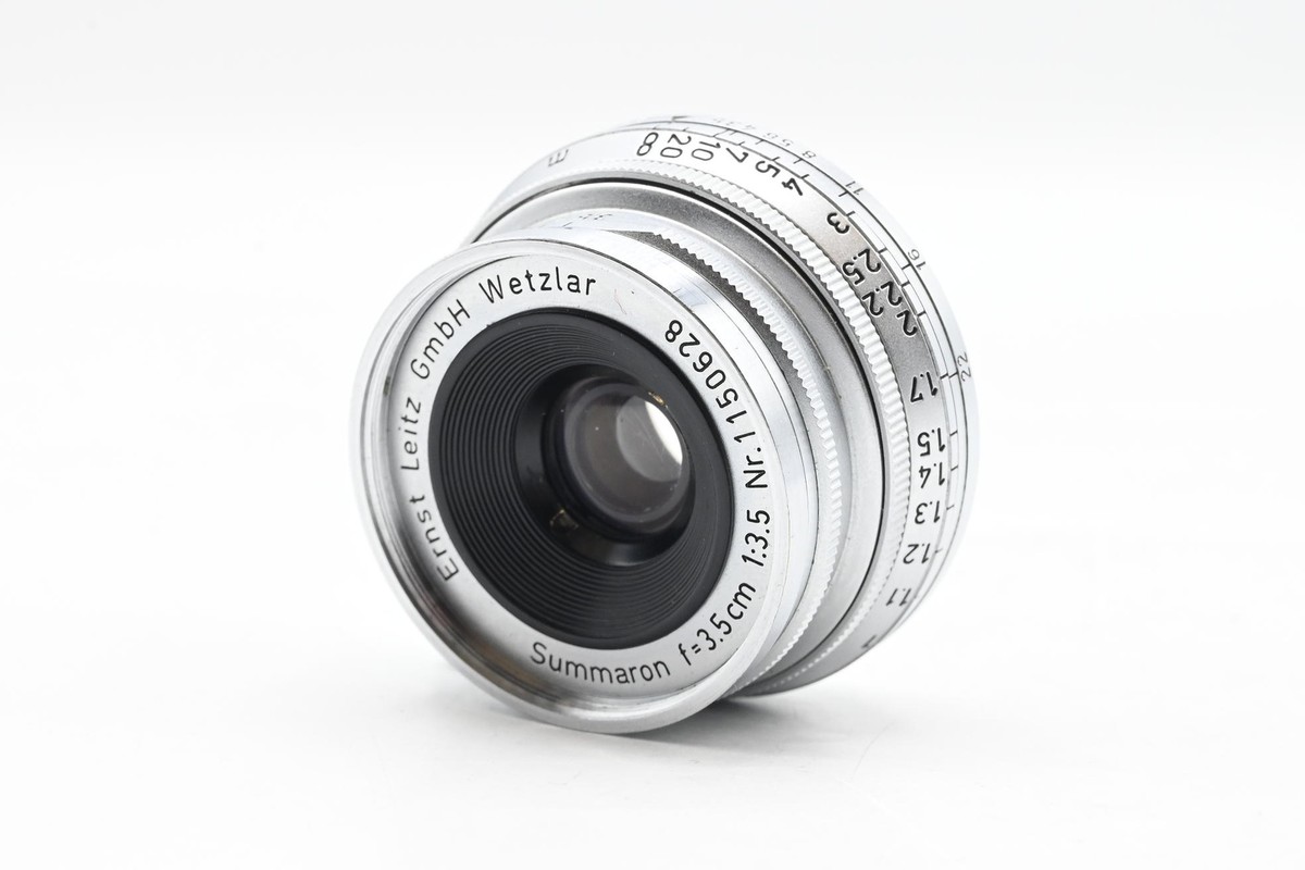 Leica M 3.5cm (35mm) f3.5 Summaron Lens *Read #628 | eBay