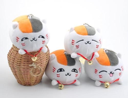 Schlüsselanhänger Japan Nyanko Sensei Neko Katze superweich Mochi Plüschtier Kawaii süß Charm - Bild 7 von 12