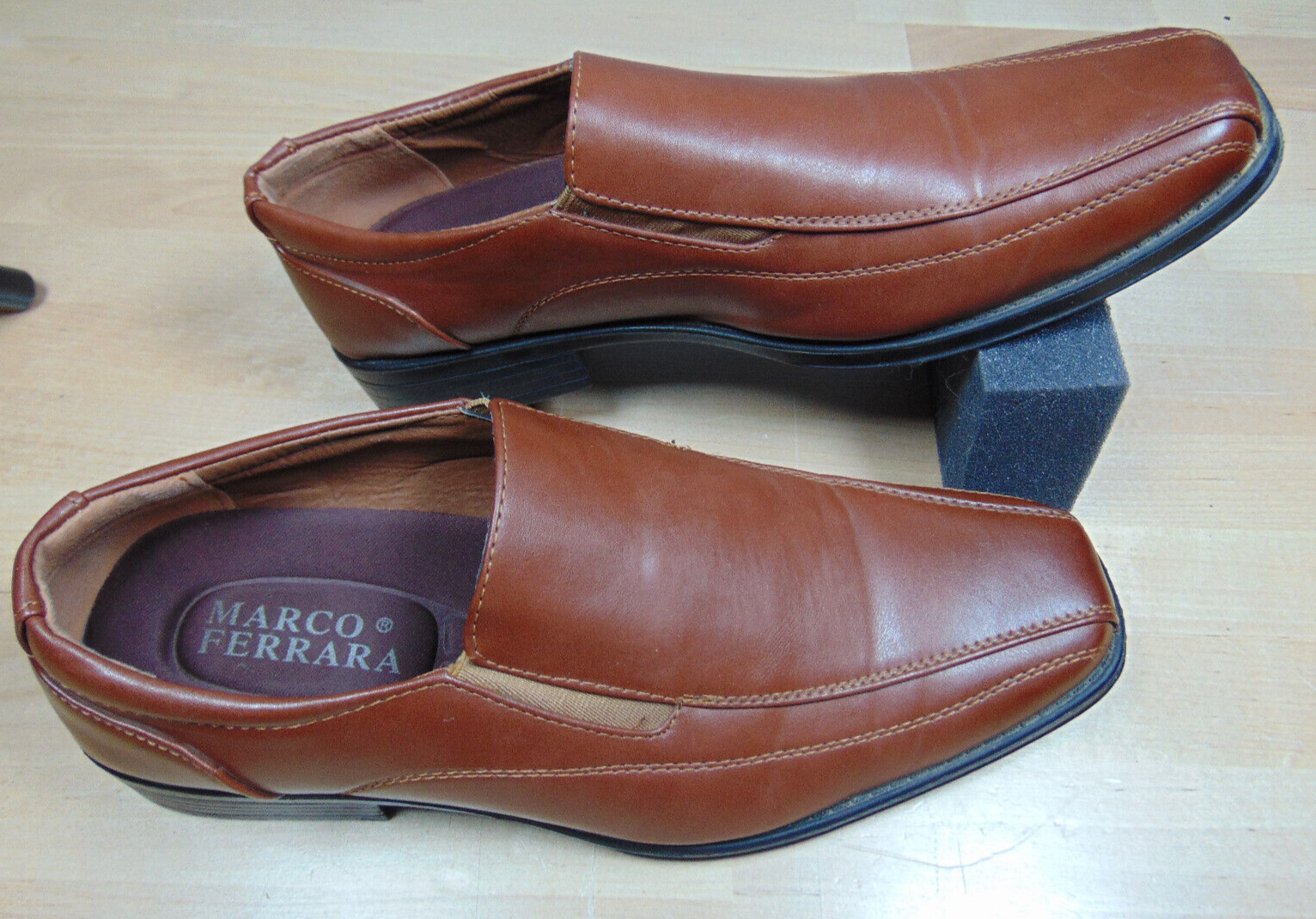 SAOLA Scarpe eleganti uomo Marco Ferrara Jaden 1 marrone Jaden 1 taglia 8 pulite