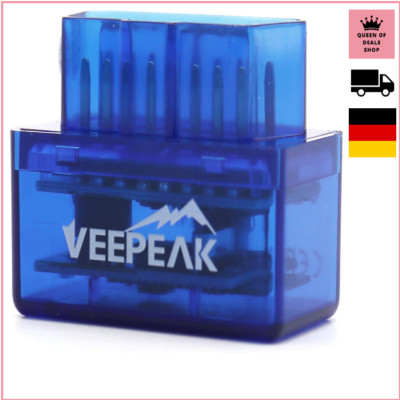 Veepeak Mini OBD II Scanner Adapter mit EOBD Diagnosegerät für Android Auto-C...