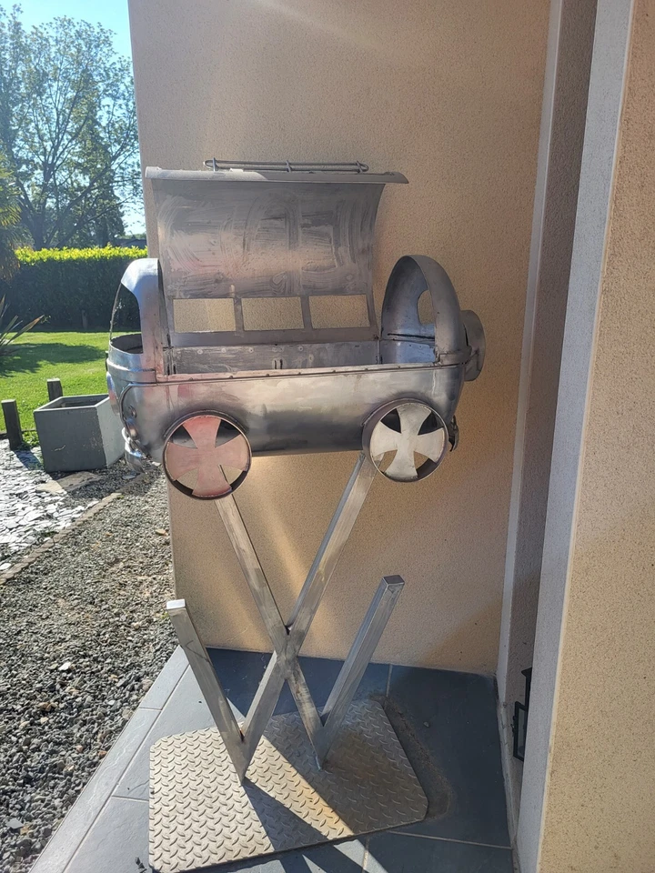 barbecue combi volkswagen inox neuf - Photo 2/2