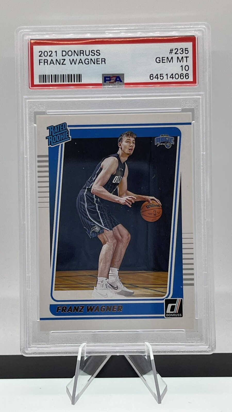 2021-22 Donruss Rated Rookie FRANZ WAGNER #235 Orlando Magic PSA 10 🔥 🔥