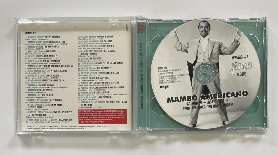 Various Artists - Mambo Americano - 63 Mambo-tastic american dance craze 2 x Cds - Image 3 of 4