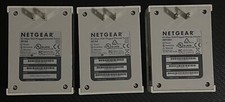 Netgear Two XE104 and One XET1001 Powerline Wall Plugged Ethernet 85 Mbps