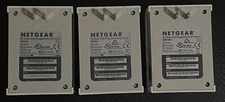 Netgear Two XE104 and One XET1001 Powerline Wall Plugged Ethernet 85 Mbps