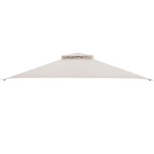 Outdoor Gazebo Canopy Top Replacement Waterproof Lightweight With Side Pockets