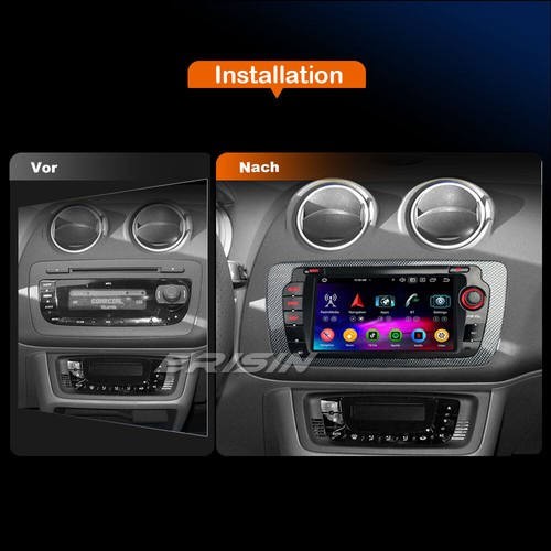 Radio Coche 8 Núcleos Android 14 DAB+ Para SEAT IBIZA 64GB CarPlay WLAN DSP TPMS Navegación - Imagen 3 de 24