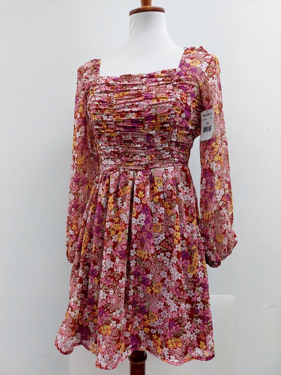 dillards mini dresses Women's Cocktail & Party Woven fabrication we're in love with this