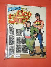 ZAGOR- SPECIALE- PRESENTA- N°1- cico story-  1°EDIZIONE BONELLI- usato