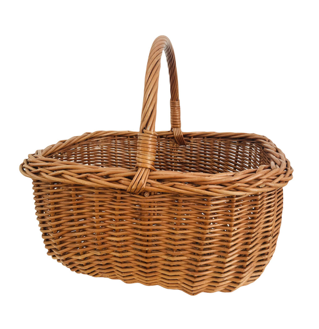 Second hand Wicker Shopping Basket in Ireland