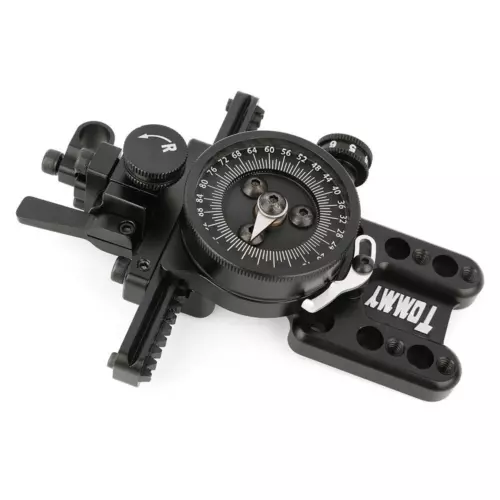 Compound Bow 1 Pin Sight Micro Adjustable Pointer Adaptor Scope Sight 4x 6x 8x - Picture 17 of 21