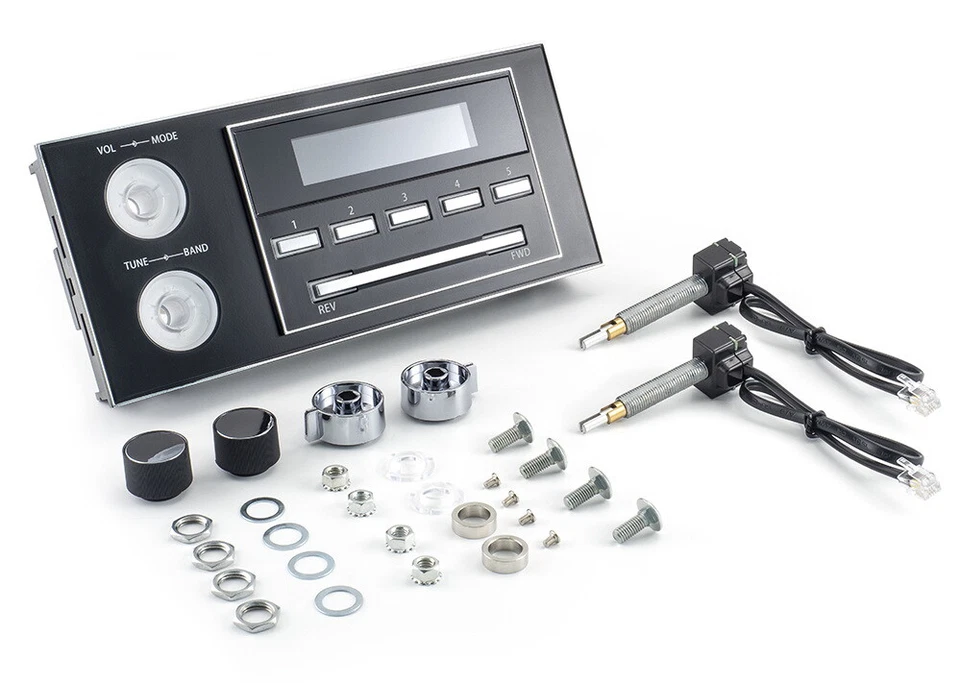 für Jeep Wrangler 2000 2001 2002 Oldtimer Auto Radio DAB+ UKW Bluetooth AUX-In - Bild 3 von 4