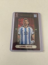 Lionel Messi 2022 Winner World Cup Champions Set Argentina Panini