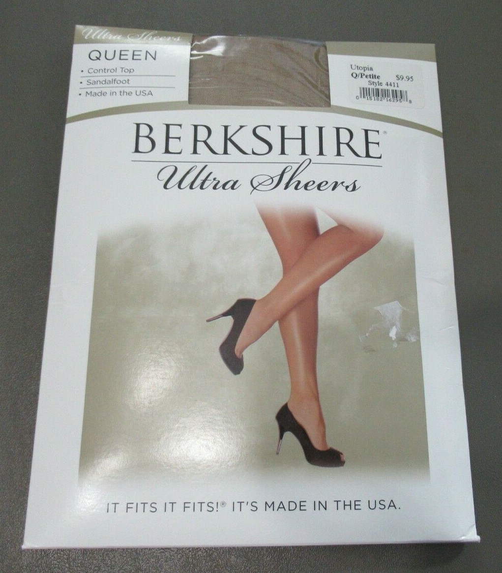Berkshire Women's Plus Size Ultra Sheer Control Top Pantyhose, Utopia