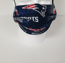 Handmade washable face mask with filter pocket