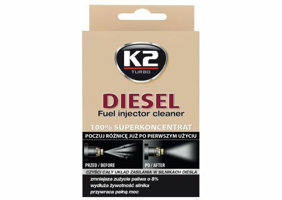 Очиститель топливной системы diesel go 50мл k2 (5906534000873)
