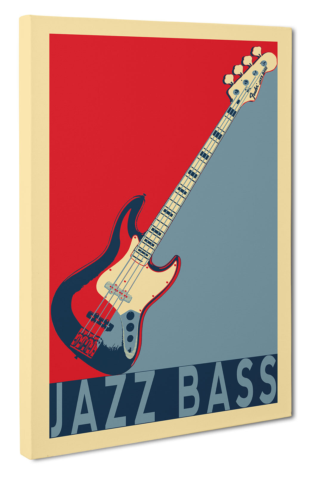 Bajo Fender Arte Pop Impresión Imagen de Pared Talla 51x76cm | eBay