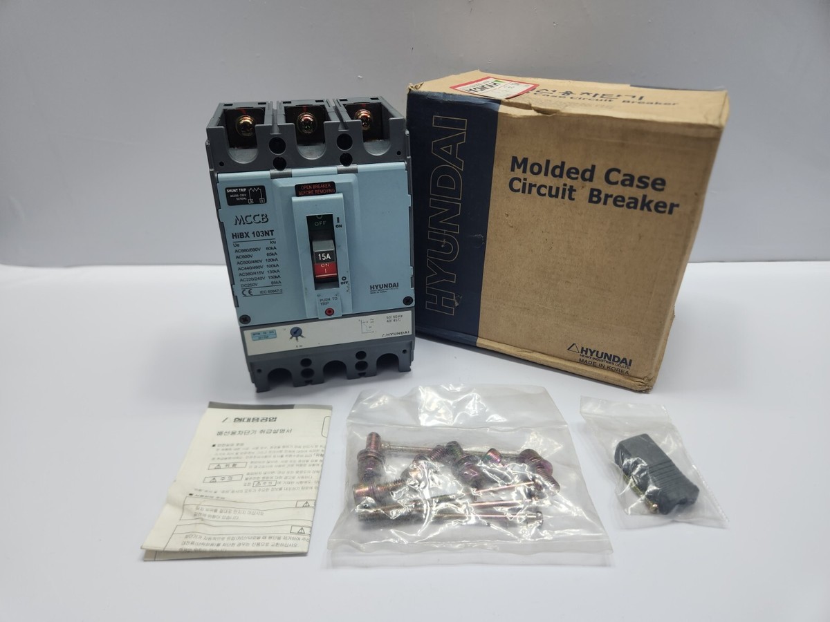 HYUNDAI HIBX 103NT MOLDED CASE CIRCUIT BREAKER | eBay