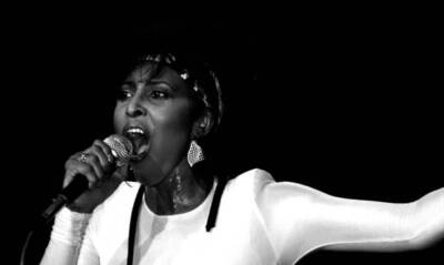 Singer and musician Nona Hendryx Chicago in 1984 OLD MUSIC PHOTO 8