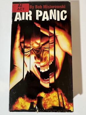 Air Panic 2001 VHS rare airplane disaster psychotic computer hacker David Keith