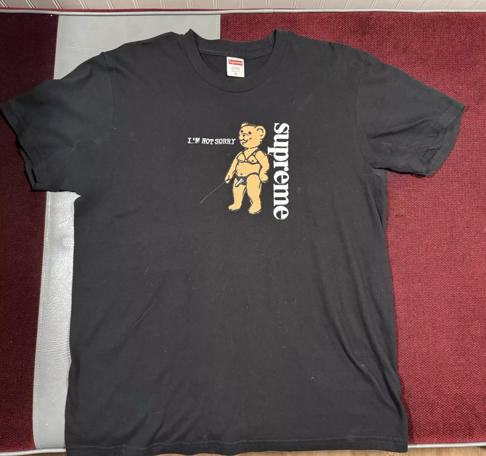 Tee shirt moyen Supreme Not Sorry