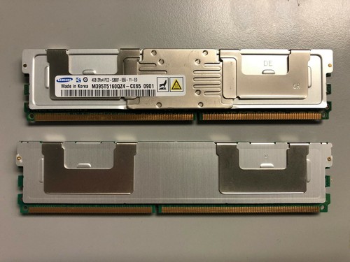 24GB 6x 4GB Samsung 4GB 2RX4 PC2-5300F-555-11-E0 DDR2 Server Memory RAM - Picture 2 of 2