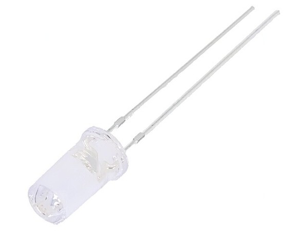 2X OSB5SA5T51A Led 5Mm Blau 500-750Mcd 50° 20Ma 2,8-3,6V Front: Flach Optosupply-image