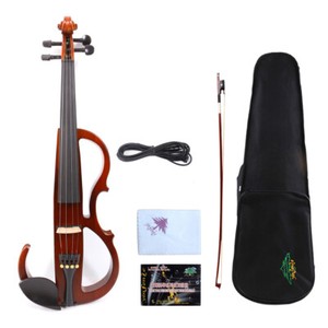 Professionnel 4 Violon électrique à cordes pour adultes/débutant 4/4 Full Size