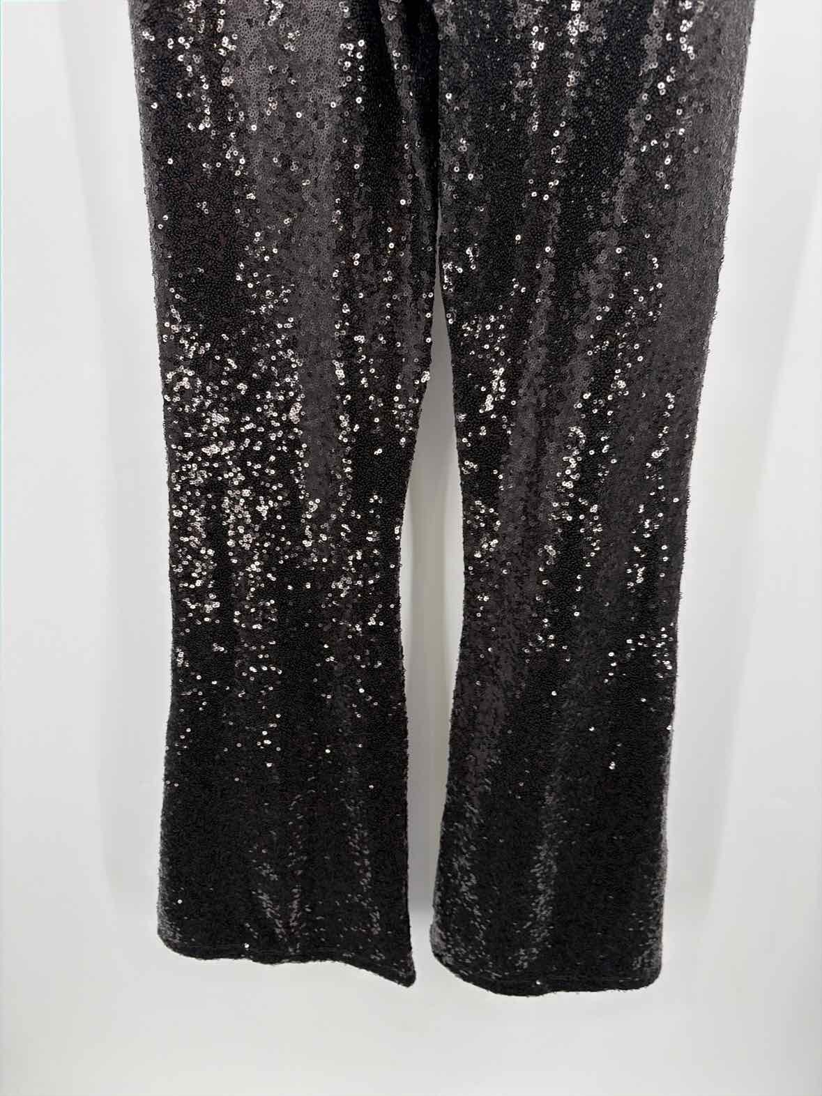 Pre-Owned Commando Black Size Large Sequin Pull O… - image 4