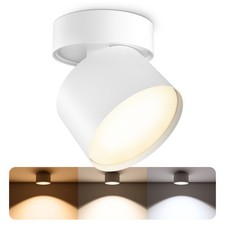 Deckenlampe SAMU rund weiß LED 4,5W dimmbar ...