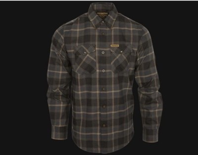 Dixxon 2xl Kamimura Anvil Flannel Men's Black Gray Gold D-Tech Button-Down Shirt
