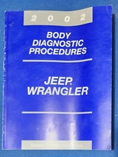 2002 Jeep Wrangler Body Diagnostic Troubleshooting Procedures Manual