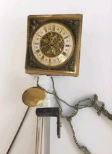 Vintage 1972 Clock Movement UW 7/87 Made in Germany PARTS 