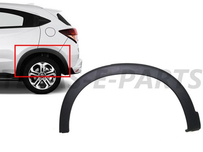 #ad New Fits 2016 2018 Honda HR V Rear Wheel Flare Trim Molding Left Driver Side $48.90