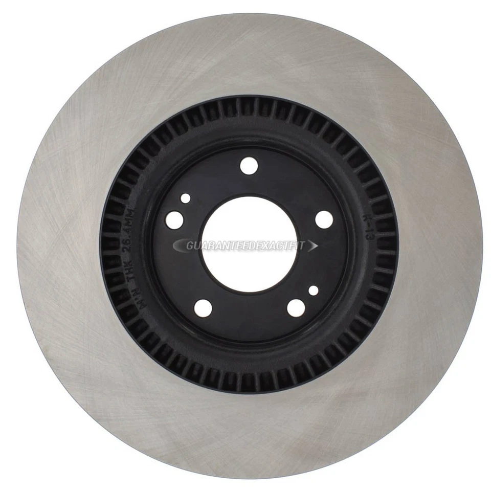 For Hyundai Azera Sonata Tucson Centric Front Brake Rotor Disc CSW - Image 2 of 4