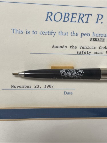 Penna firmata ufficiale The Commonwealth of Pennsylvania Governatore Robert Casey - Foto 4 di 9