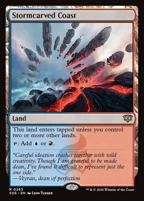 [MTG] Stormcarved Coast (0263) (SOS) NM