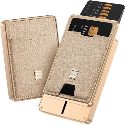 VENICE RFID Blocking Wallet, Minimalist Card Holder with Quick Access, Vegan ...