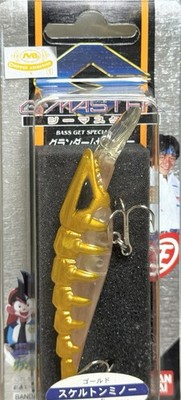Super Fishing Grander MUSASHI G-master Lure Skeleton Minnow Gold